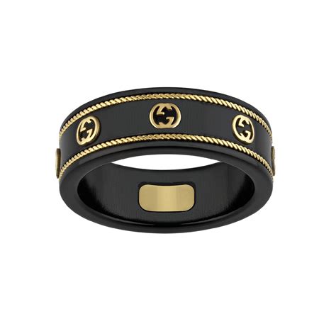 g eazy gucci ring|Gucci Interlocking ring.